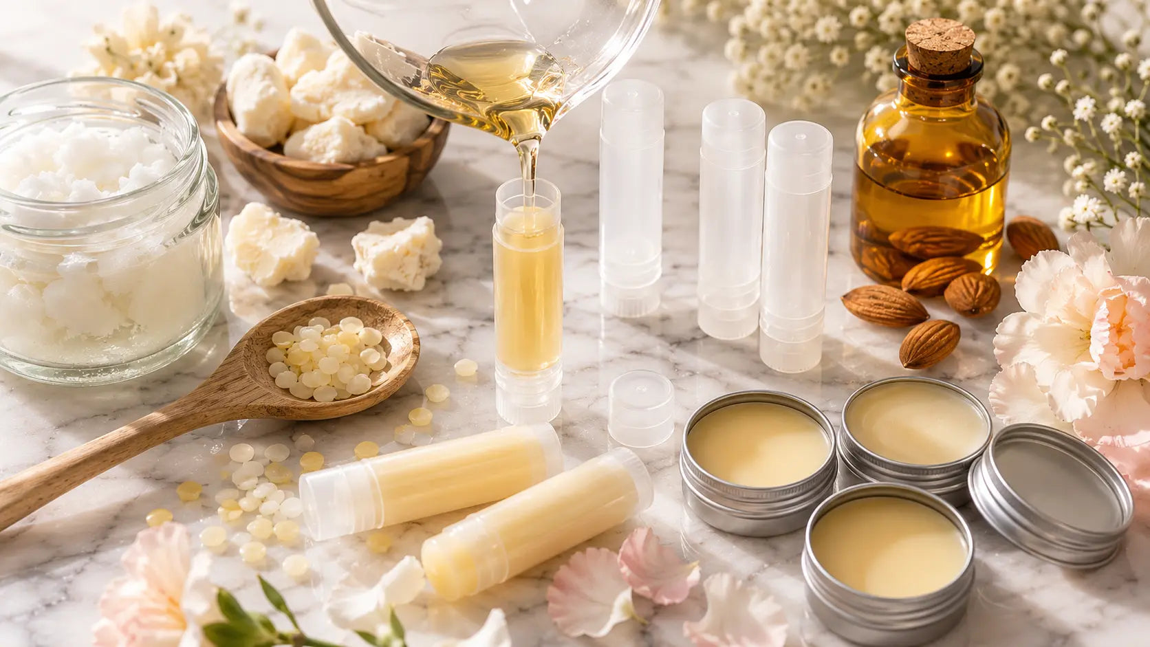 How to Make Lip Balm at Home Using gentle ingredients