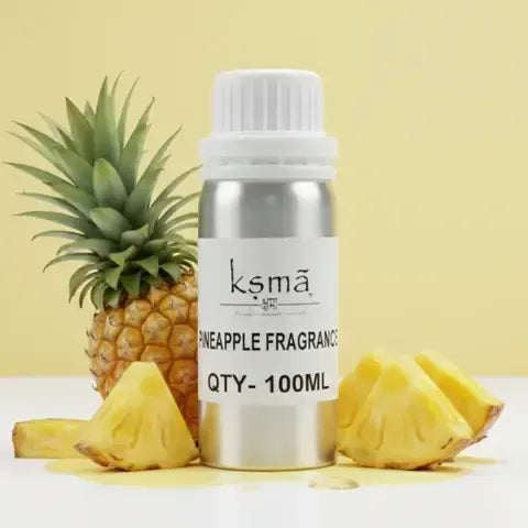 Pineapple fragrance with a sweet, fresh, and slightly tangy scent that feels bright, cheerful, and easy to enjoy