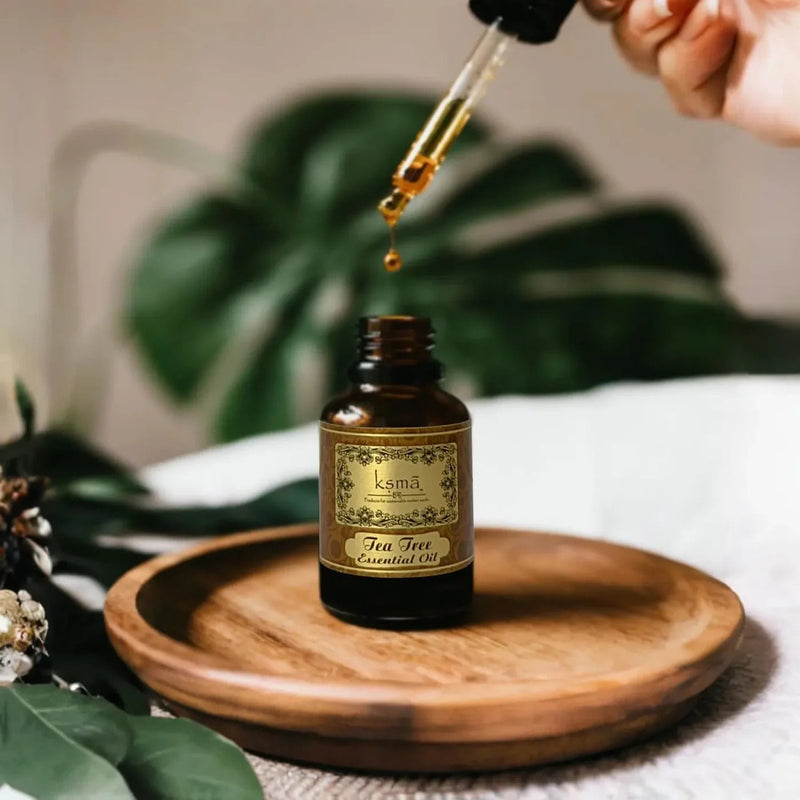 KSMA Tea Tree Essential Oil with Tea Tree Oil Benefits for Daily Care
