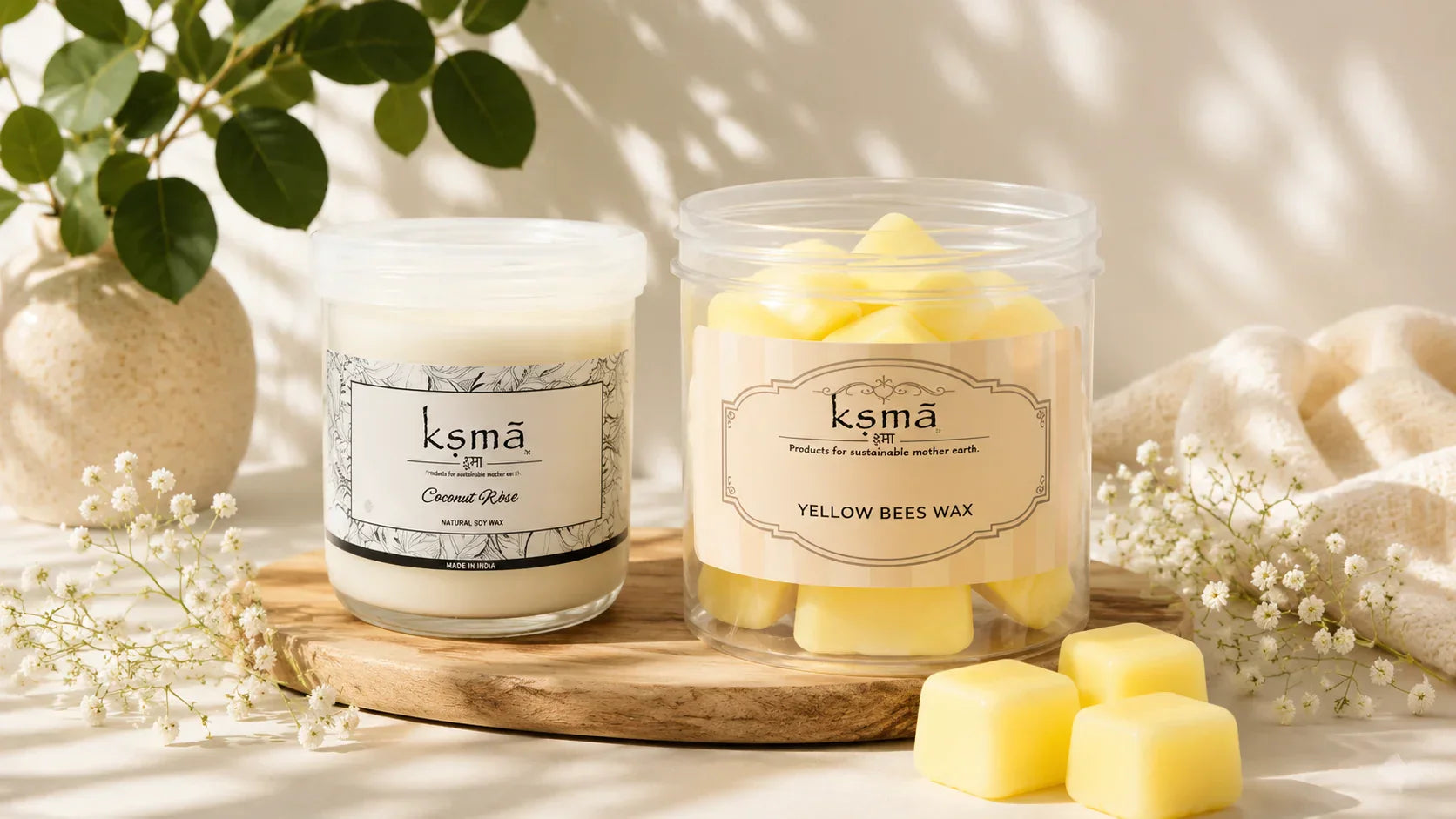 Coconut Wax vs Beeswax: Which Is Better for Making Premium Candles?