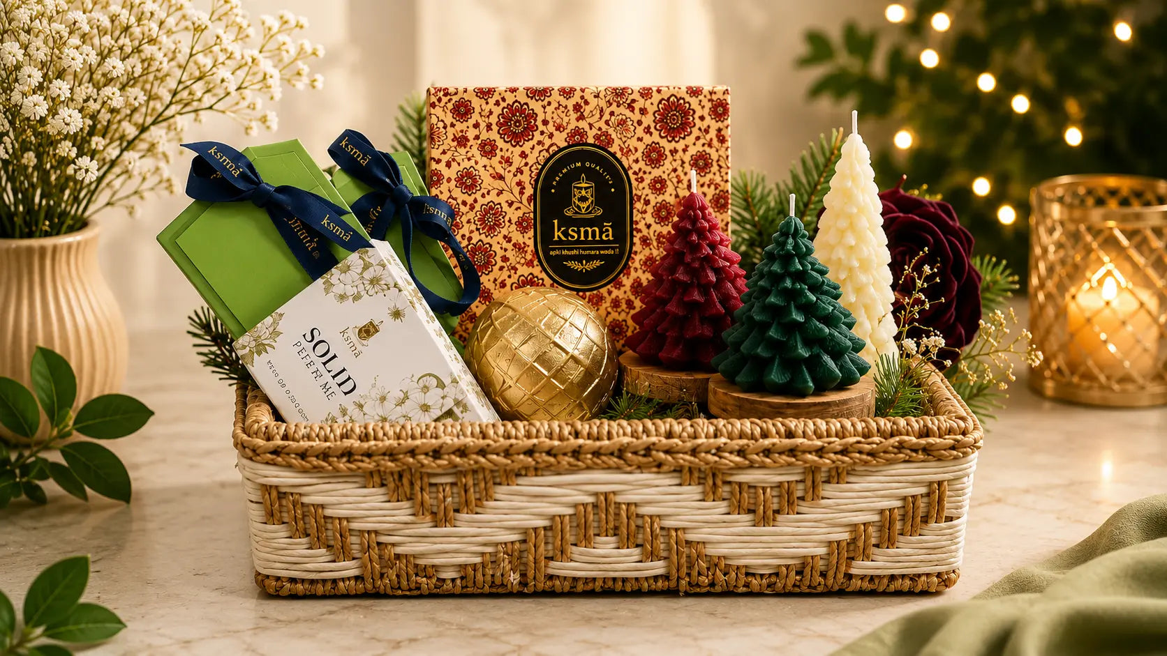 How to Make a Candle Gift Box — Step by Step