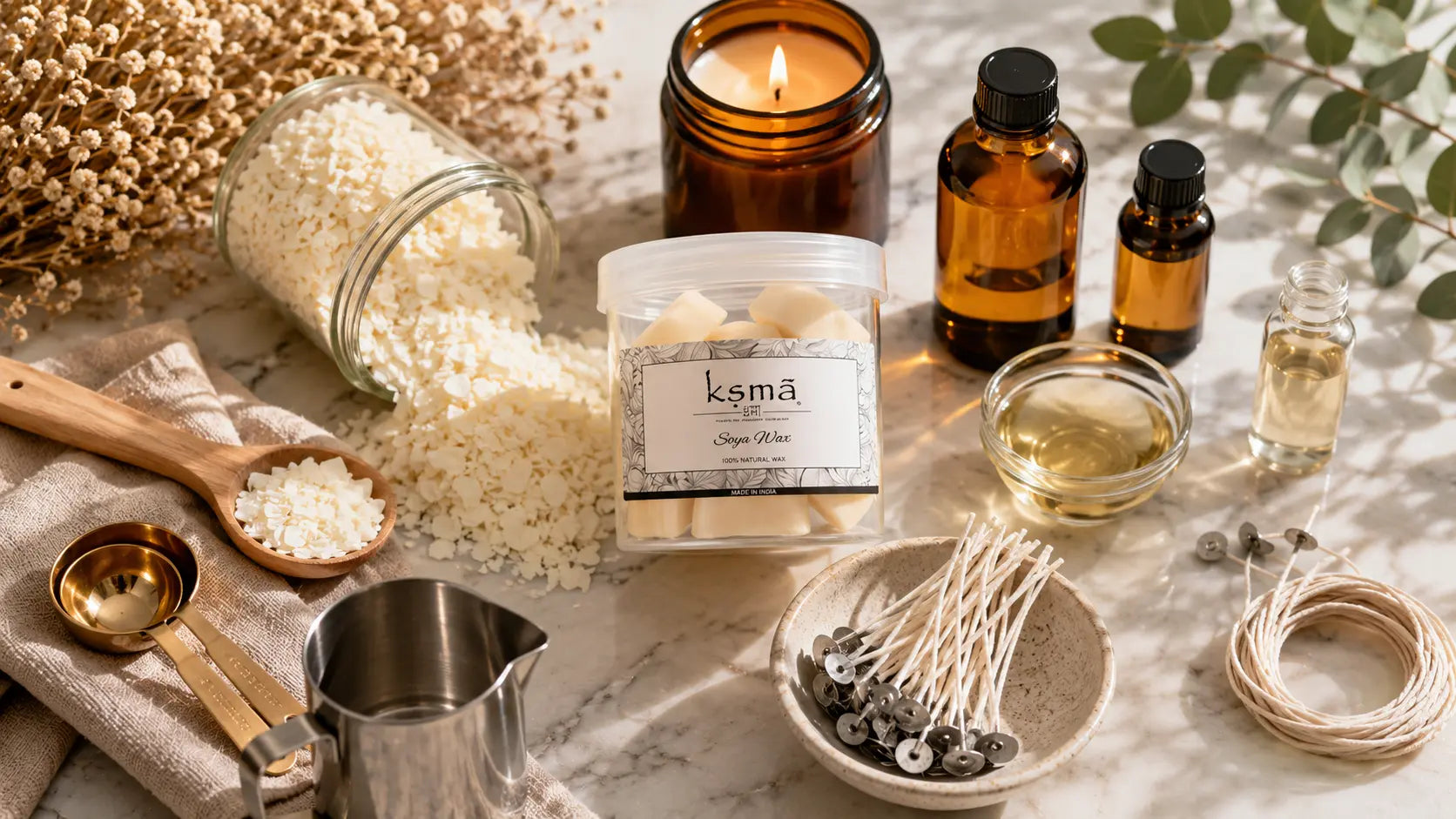 Best Soy Wax for Candle Making in India (2026 Buyer's Guide)