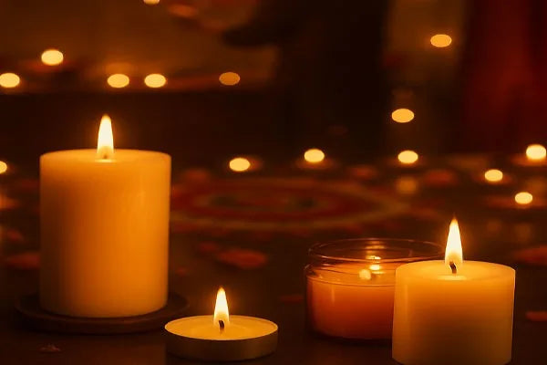 Light Up Your Diwali 2025 with us Scented & Festive Candles
