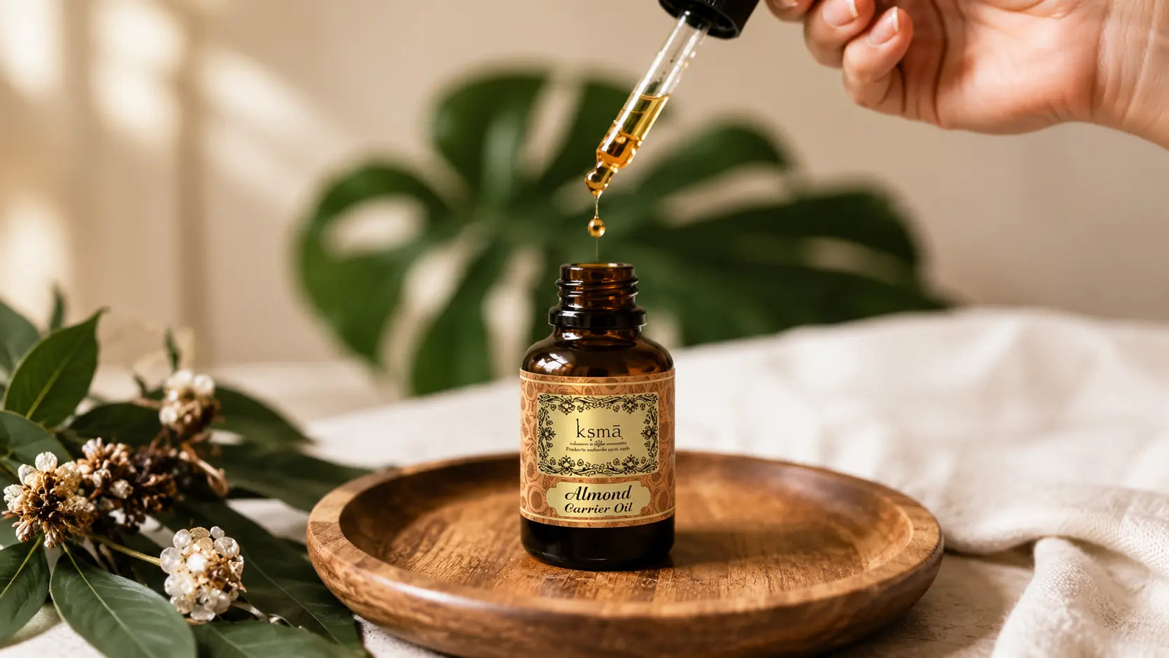 KSMA Almond Oil Guide: Easy Care with Almond Oil for Skin and Hair – Shop Now