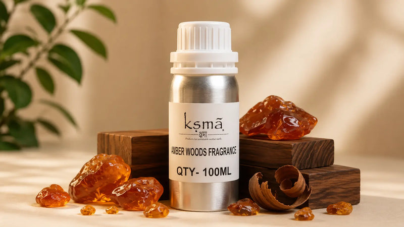 KSMA Amber Woods Fragrance Warm, Elegant and Long-Lasting Scent