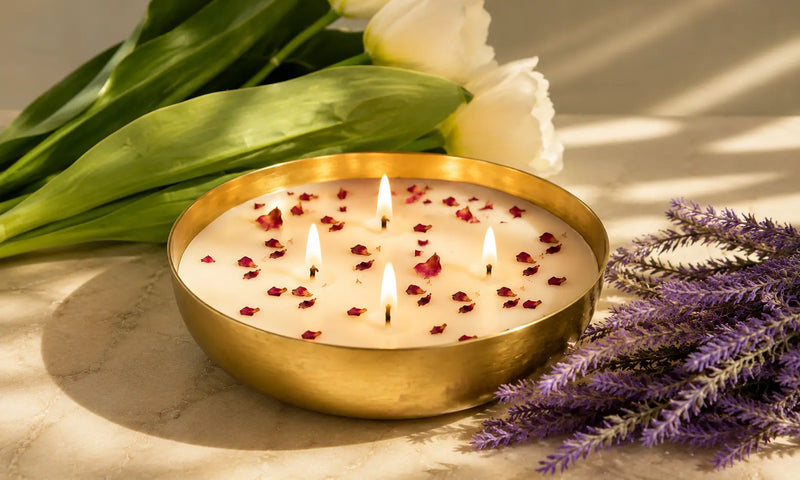 Brass Urli Copper Candle: A Timeless Blend of Tradition and Elegance