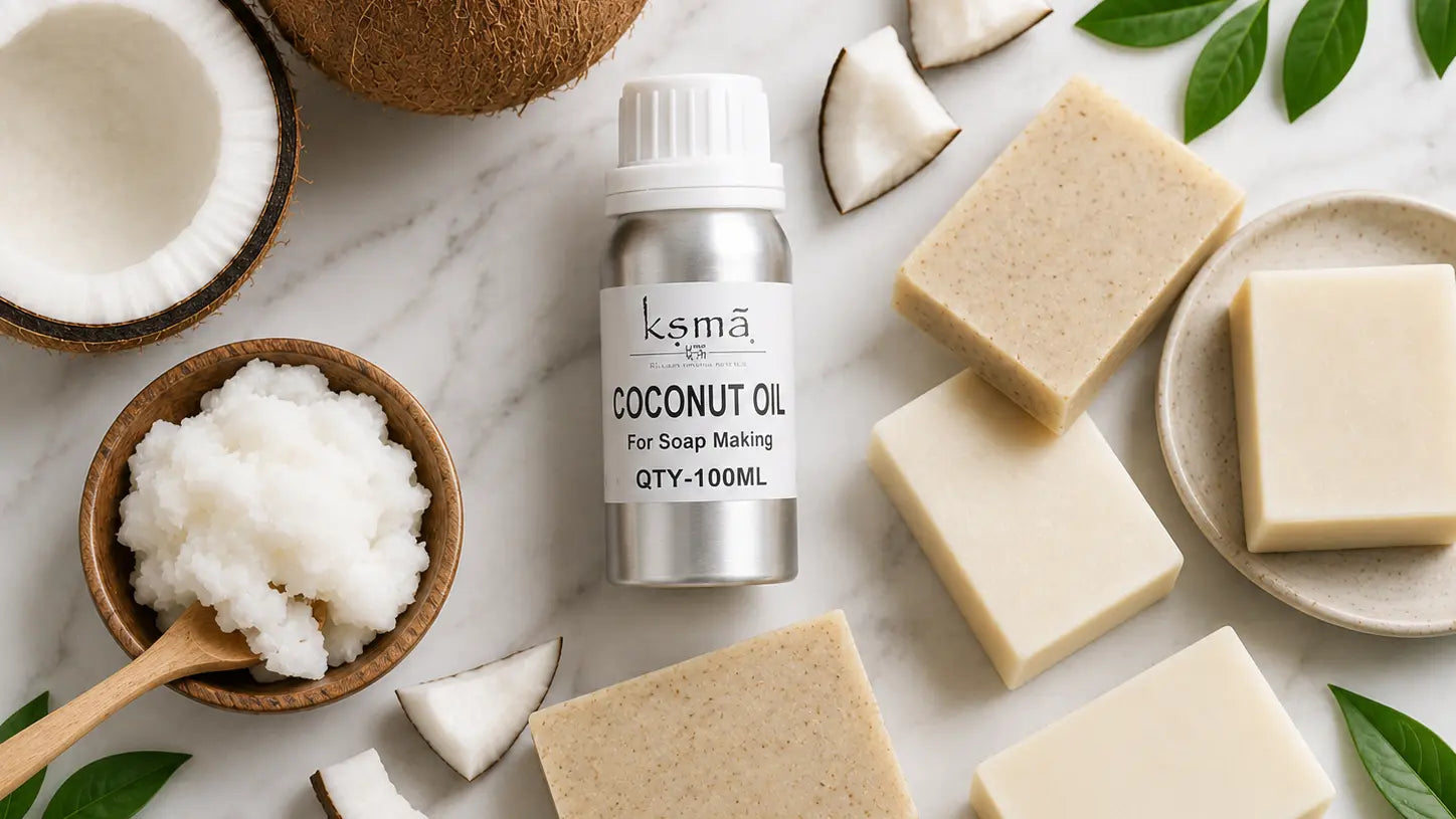 DIY Cold Process Soap Recipe Using Coconut Oil