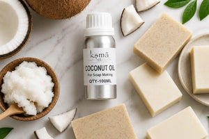 DIY Cold Process Soap Recipe Using Coconut Oil