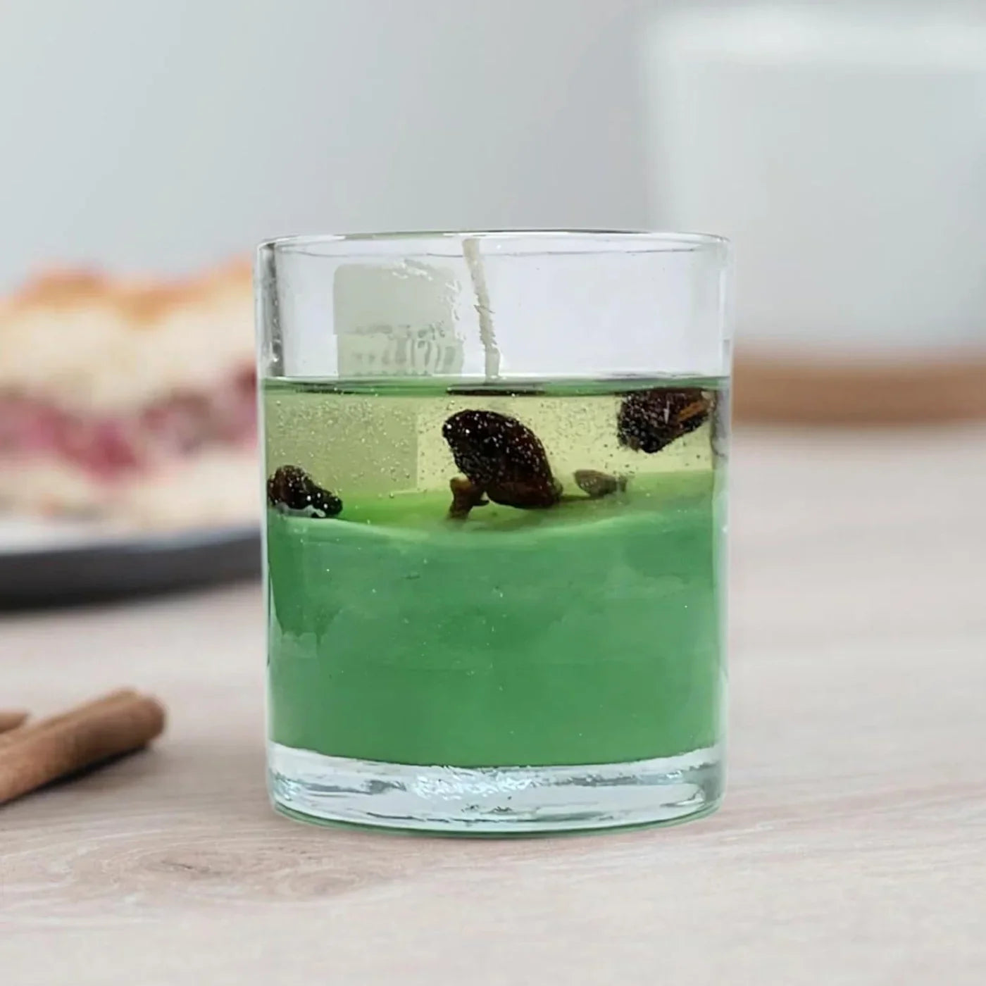 KSMA Desi Kaadha Candle Sea Green – A Refreshing Glass Jar Candle for Peaceful Moments