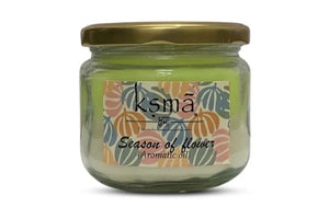 KSMA Jar Candle Season Of Flower – A Beautiful Glass Jar Candle for Every Mood and Moment