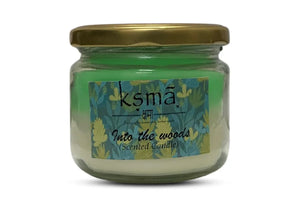 Into The Wood by KSMA – A Long Lasting Jar Candle That Brings Warm Light, Style, and Comfort to Your Space