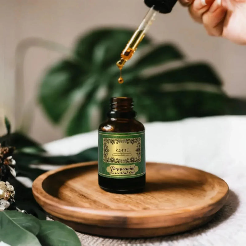 KSMA Peppermint Essential Oil: Easy Guide to Peppermint Essential Oil for Hair, Skin Use, and Daily Care