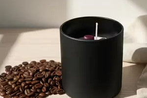 KSMA Coffee Bean Candle – Premium Coffee Candles with Rich Aroma for Decoration