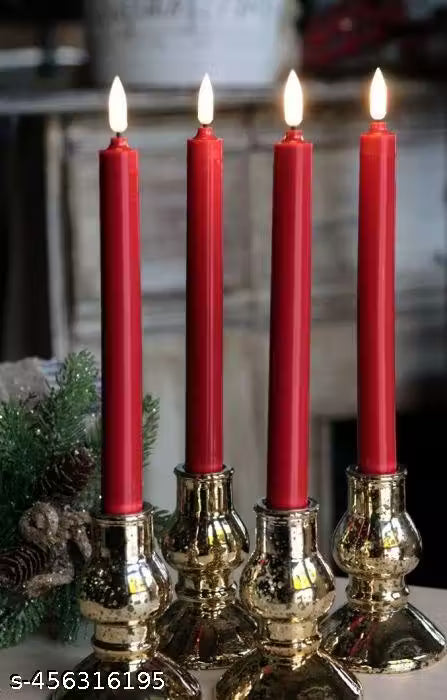 Pillar Candle Set Of 12