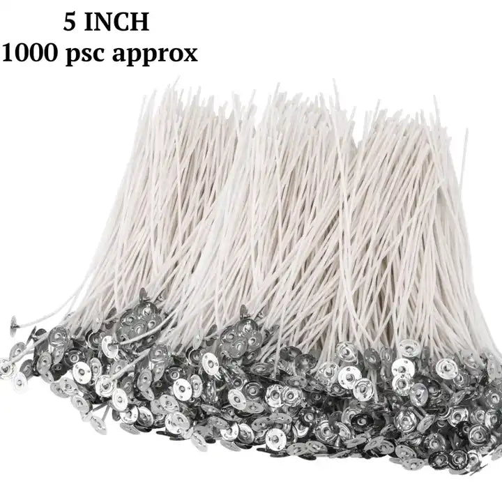 Bulk 5 inch candle wicks for candle making supplies