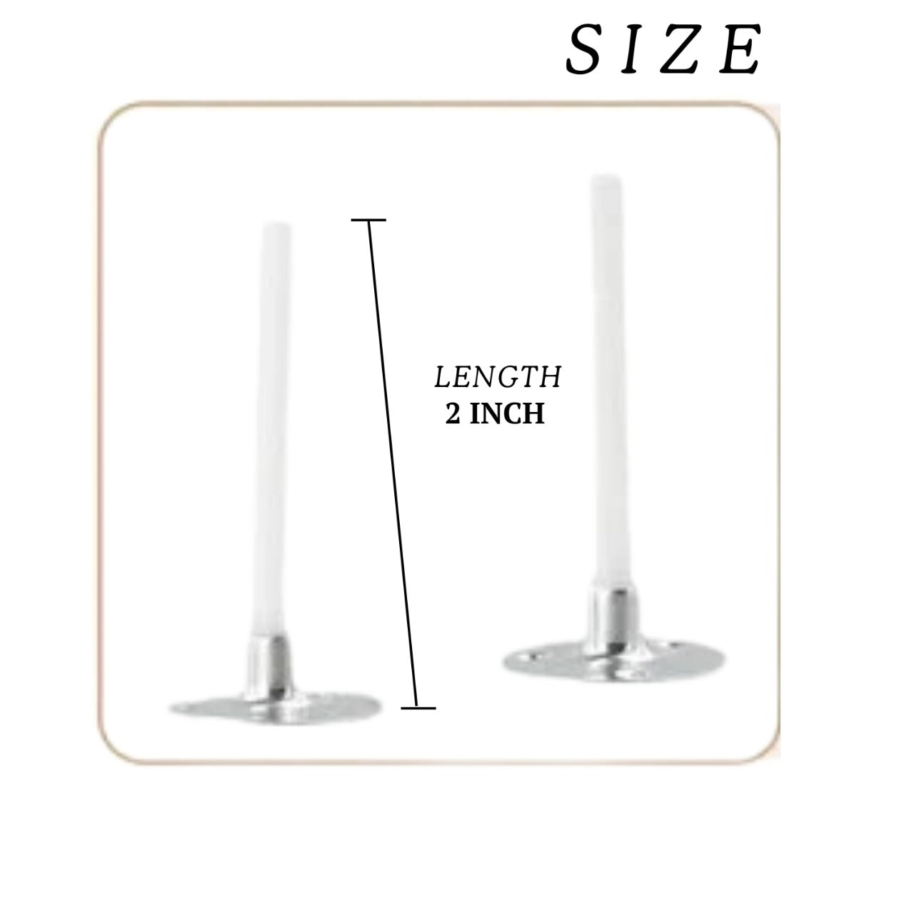 KSMA 2-Inch Candle Wicks – Tiny Wicks, Radiant Glow