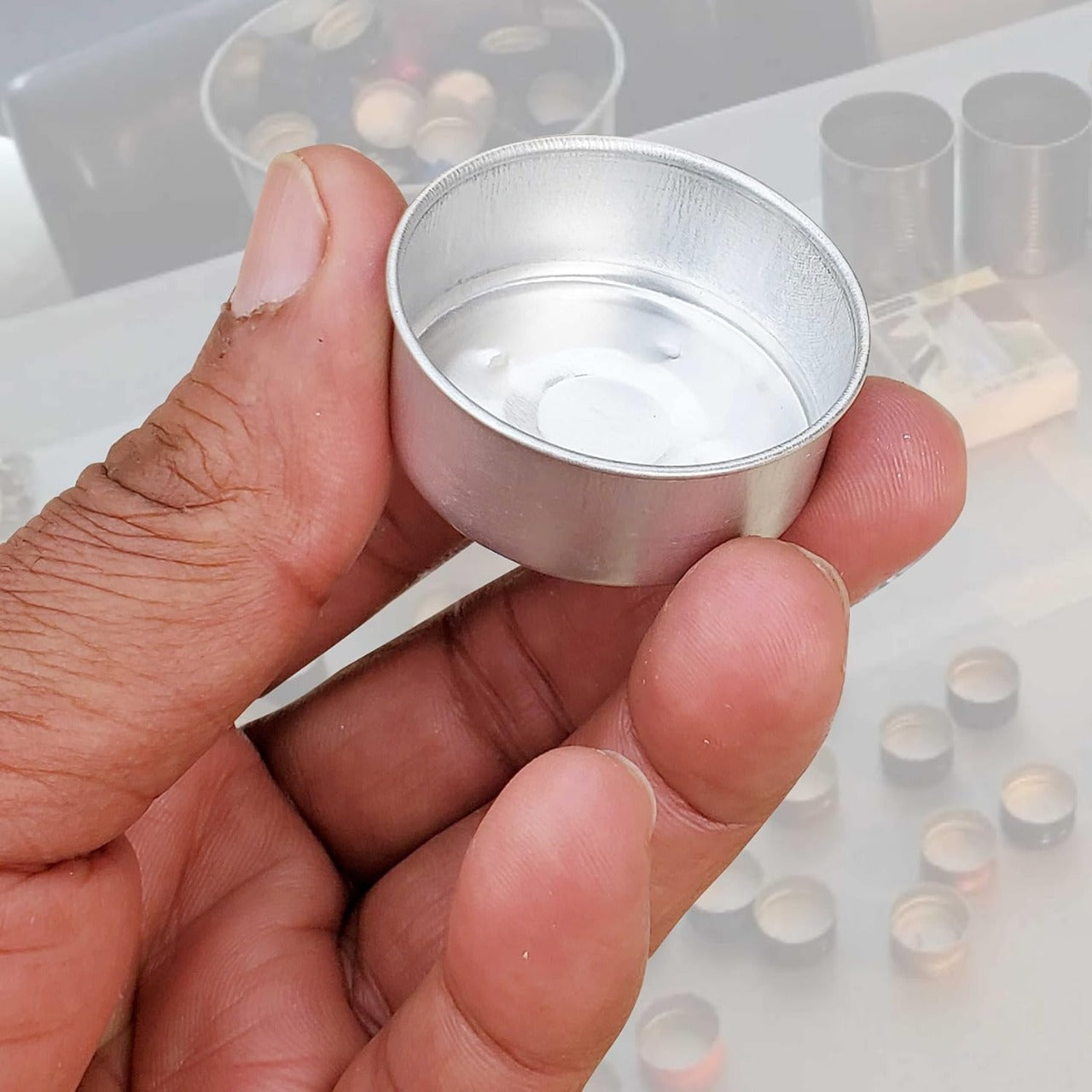 KSMA Aluminum Tealight Cups