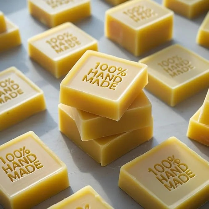 Beeswax cubes raw wax material for candle manufacturing