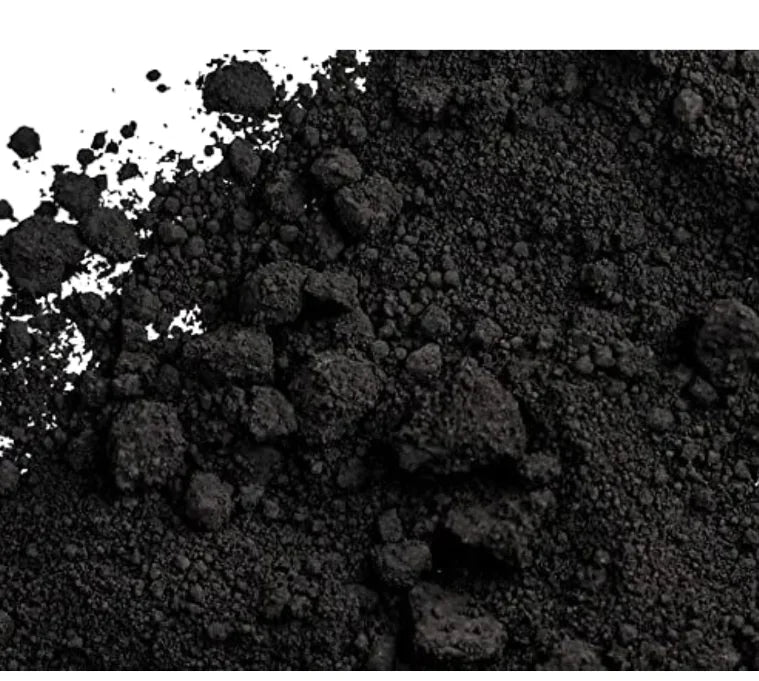 Black candle pigment powder texture for candle dye use