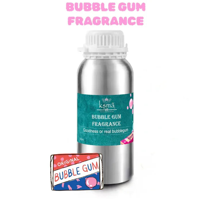 Bubblegum fragrance oil product bottle showing sweet candy inspired scent concept