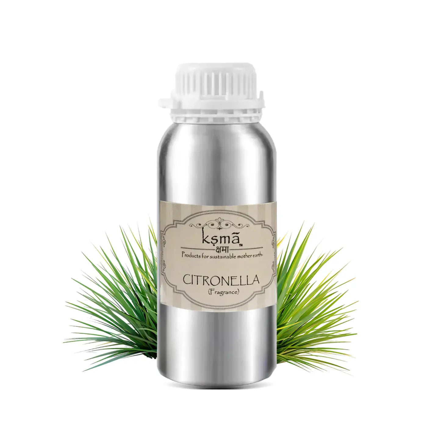 Premium citronella fragrance oil packaging by Ksma for candle and soap making