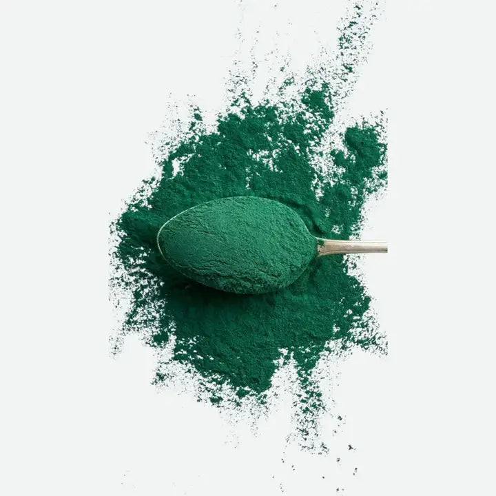 Green candle pigment powder texture for wax coloring