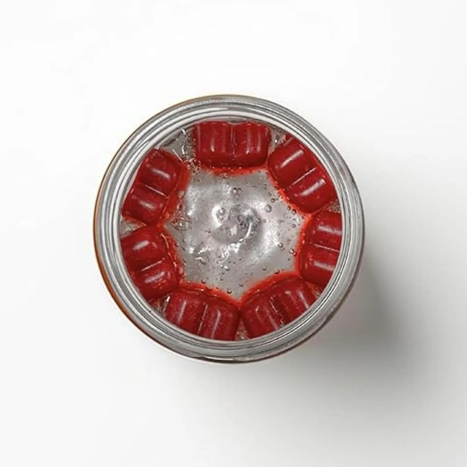 Glass Jar Candle Multi Heart