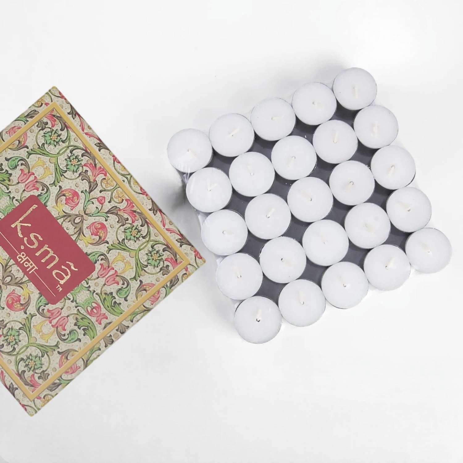 Set Of 30 Tealight Candles