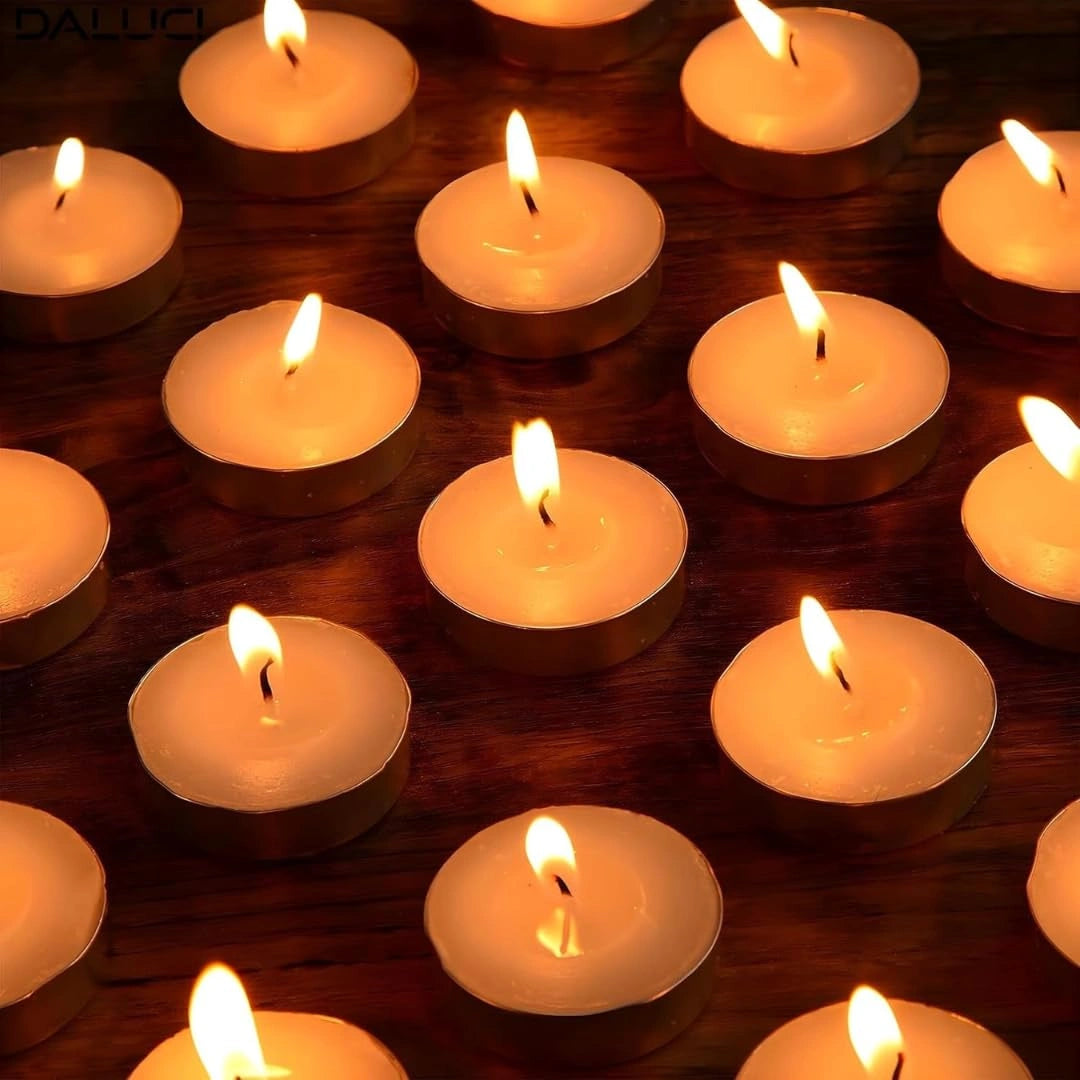 Set Of 30 Tealight Candles