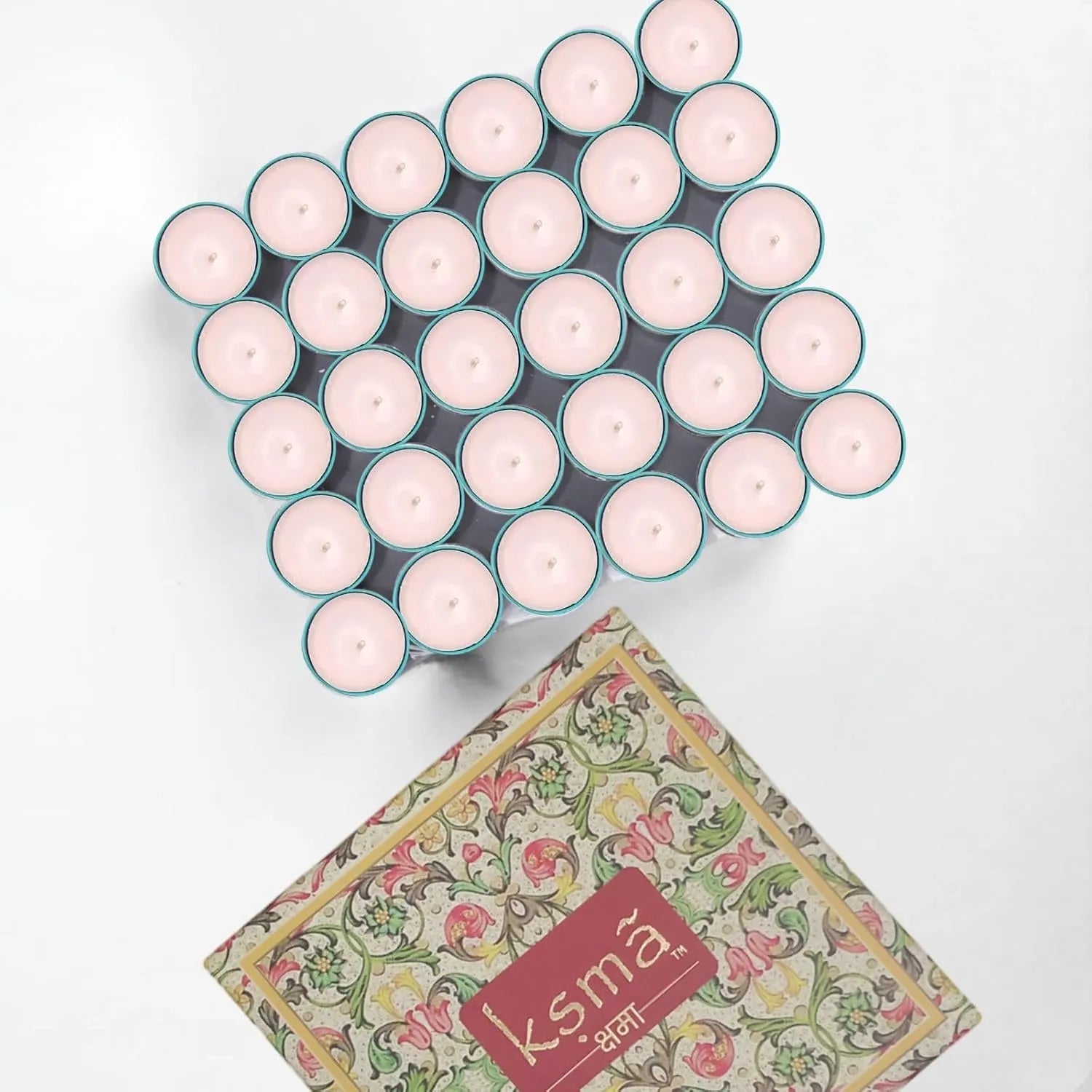 Set of 30 Rainwood Forest Tealight