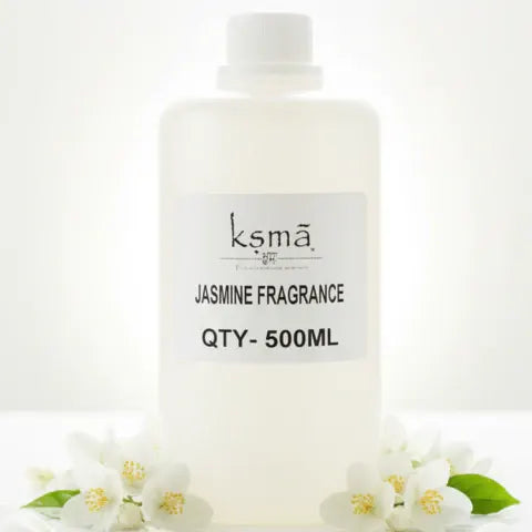 Jasmine fragrance oil large container bottle packaging display