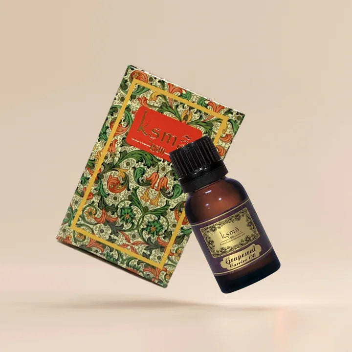 Jojoba carrier oil bottle with decorative packaging box
