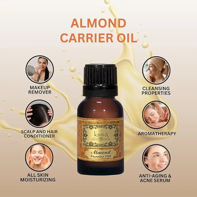 KSMA almond oil product overview image