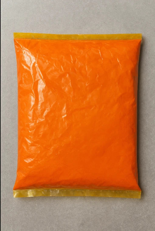 Orange candle pigment pack 100g for wax coloring and DIY candles