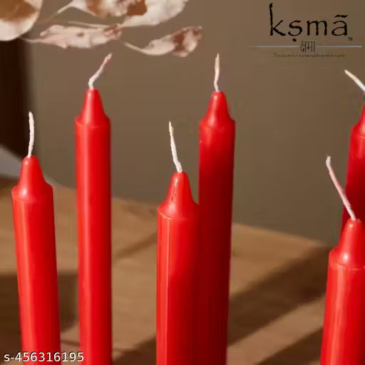 Pillar Candle Set Of 12